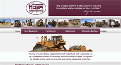Desktop Screenshot of hossmachinery-used.com